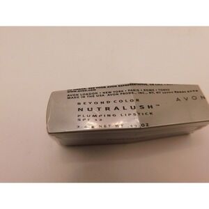 New Sealed Avon Beyond Color Nutralush Plumping Lipstick Uptown Pink .13oz